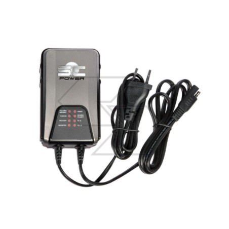Universal battery charger with charge retention for acid battery | Newgardenstore.eu