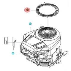 ADMISSION D'AIR 501096701 ORIGINAL HUSQVARNA | Newgardenstore.eu