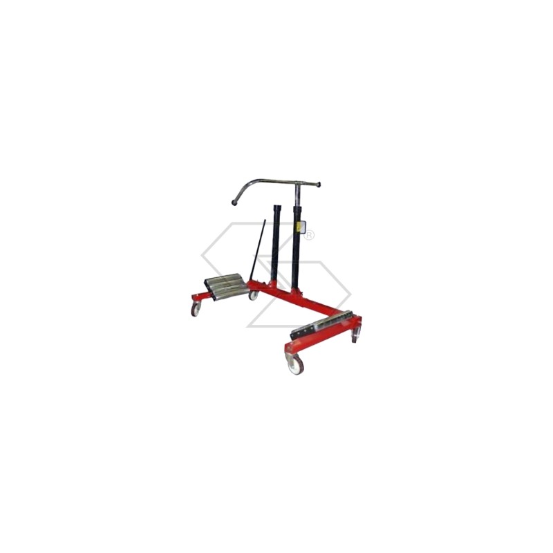 Wheel dolly for agricultural tractor