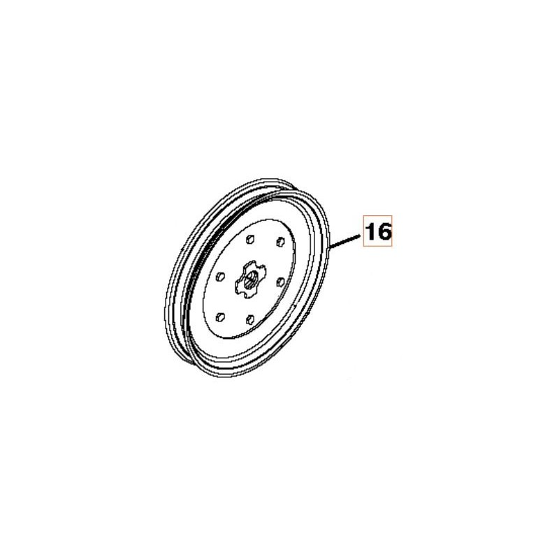 POLEA 532145102 ORIGINAL HUSQVARNA