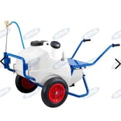 30Lt spraying wheelbarrow with 10m hose for spraying 79190