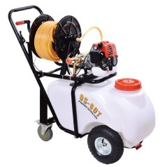 Hose reel OS-60T 60-litre tank TU-26 2-stroke engine | Newgardenstore.eu