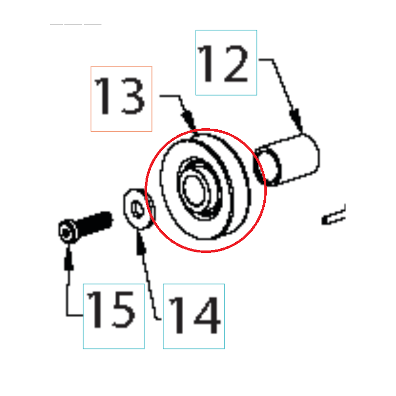 POLEA 532435383 ORIGINAL HUSQVARNA