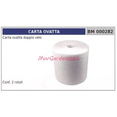 Doppellagiges Wattepapier NEW GARDEN STORE 2 Rollen 000282 Werkstatt-Spezial | Newgardenstore.eu