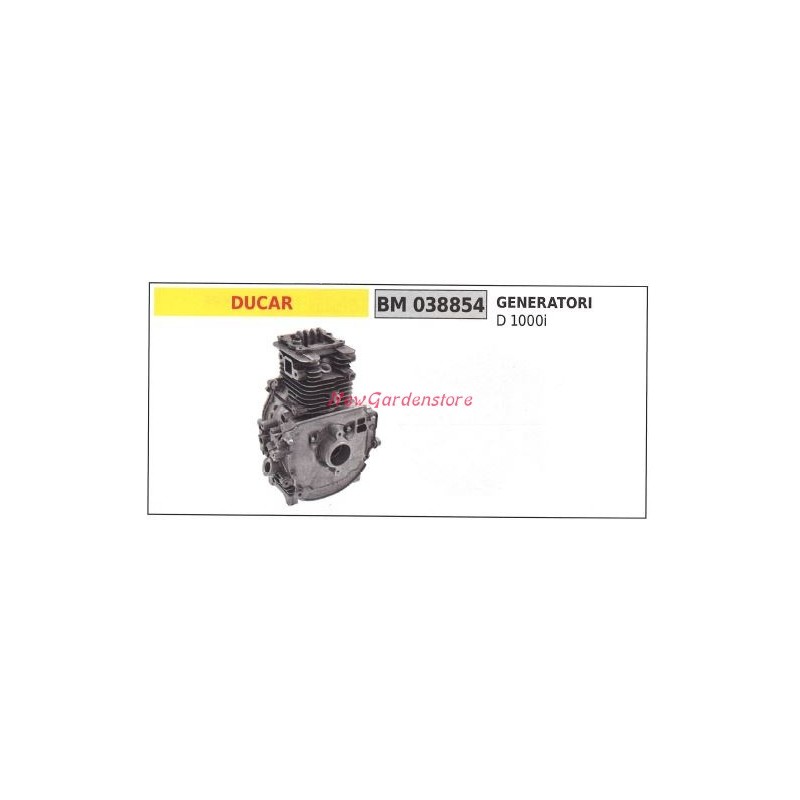 Vilebrequin moteur DUCAR générateur D 1000i 038854