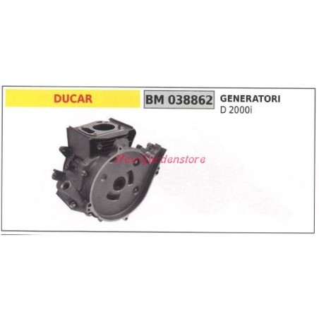 Crankshaft DUCAR engine generator D 2000i 038862 | Newgardenstore.eu