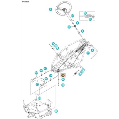 PULLEY 576492502 ORIGINAL HUSQVARNA | Newgardenstore.eu