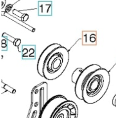 RIEMENSCHEIBE 532426490 ORIGINAL HUSQVARNA