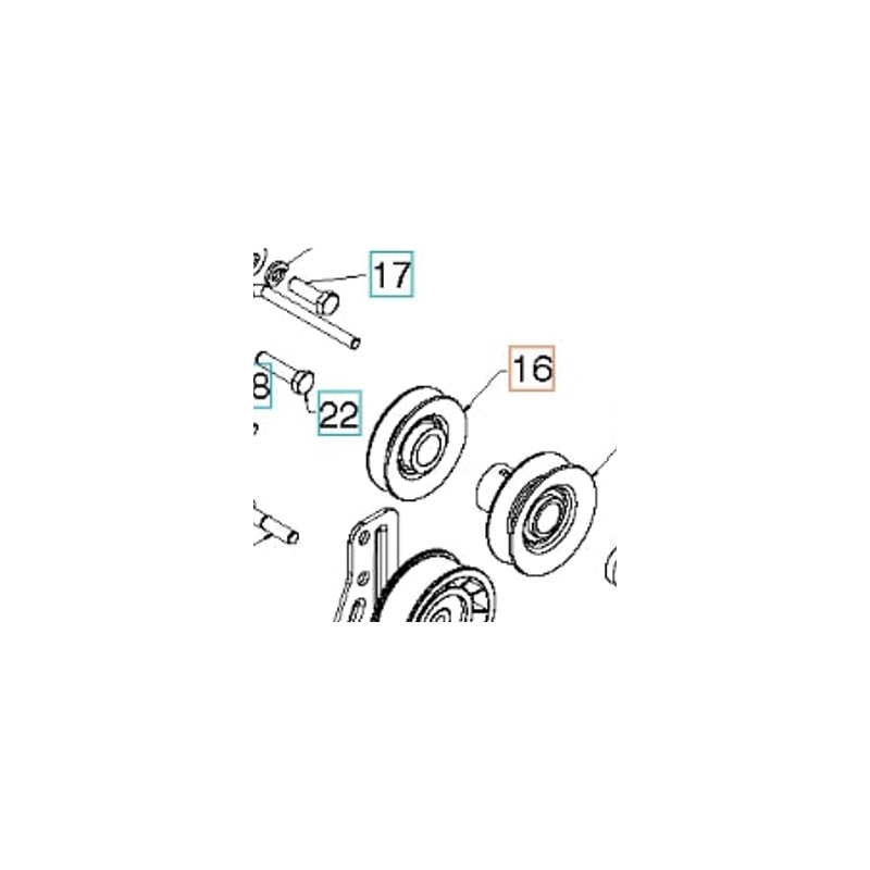 POLEA 532426490 ORIGINAL HUSQVARNA