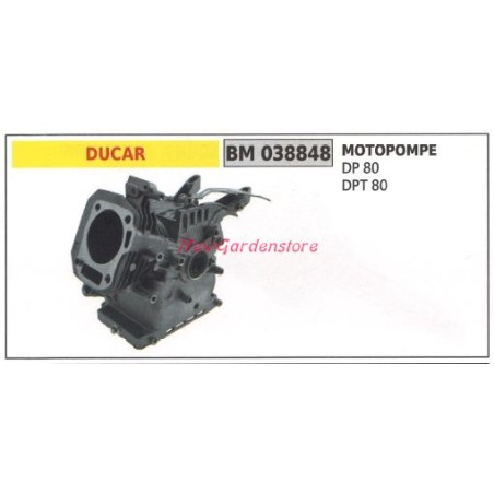 Crankcase Crankshaft DUCAR motor pump DP 80 DPT 80 038848 | Newgardenstore.eu