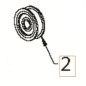 PULLEY 532166043 ORIGINAL HUSQVARNA