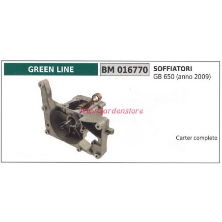 Crankcase GREEN LINE motor shaft GREEN LINE motor blower GB 650 016770 | Newgardenstore.eu