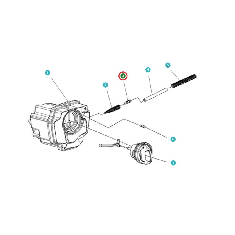 HUSQVARNA ORIGINAL-ANSCHLUSS 574800901