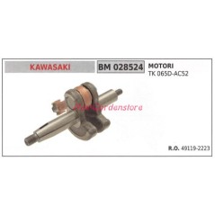 Arbre de moteur de carter KAWASAKI moteur débroussailleuse TK 065D-AC52 028524 | Newgardenstore.eu
