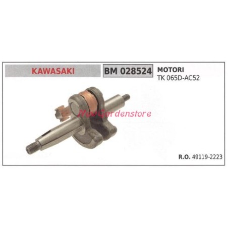 Eje motor del cigüeñal Desbrozadora de motor KAWASAKI TK 065D-AC52 028524 | Newgardenstore.eu