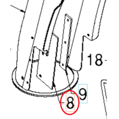 REFUGIO 532430324 HUSQVARNA ORIGINAL