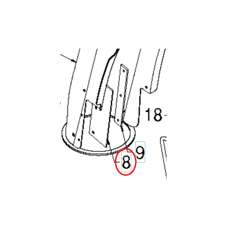 ABRI 532430324 HUSQVARNA ORIGINE