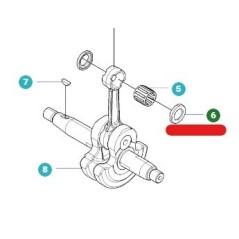 ARANDELA 502850001 ORIGINAL HUSQVARNA | Newgardenstore.eu