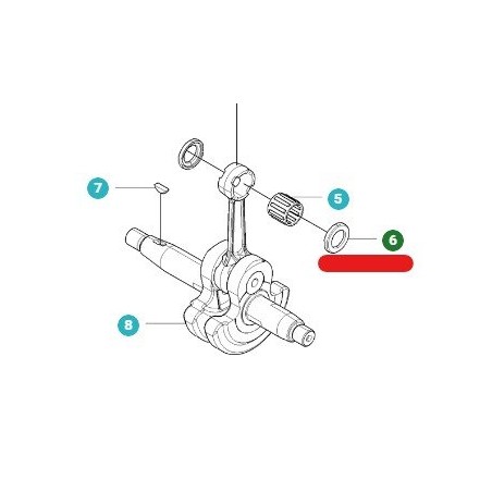 ARANDELA 502850001 ORIGINAL HUSQVARNA | Newgardenstore.eu