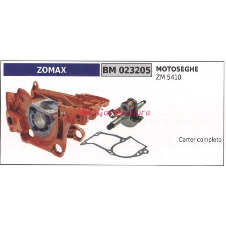 Cigüeñal Eje motor ZOMAX motosierra ZM 5410 023205 | Newgardenstore.eu