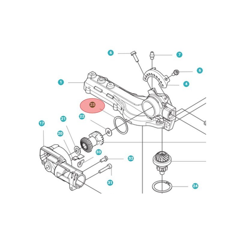 ARANDELA 598704801 ORIGINAL HUSQVARNA