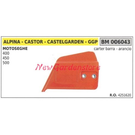 Cubre cadena ALPINA motor motosierra ALPINA 400 450 500 006043 | Newgardenstore.eu