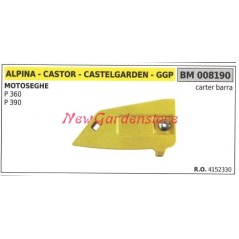Carter cover for ALPINA chainsaw engine P 360 P 390 008190
