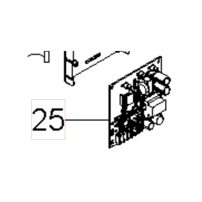 CARTE DE COMMANDE MOTEUR 592617677 ORIGINAL HUSQVARNA