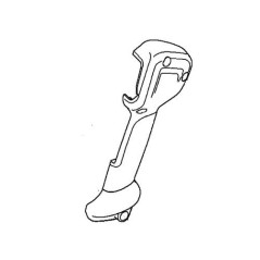 SEMI RIGHT HANDLE 593165501 ORIGINAL HUSQVARNA