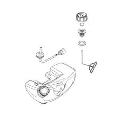 TANQUE KIT 578311502 HUSQVARNA ORIGINALES