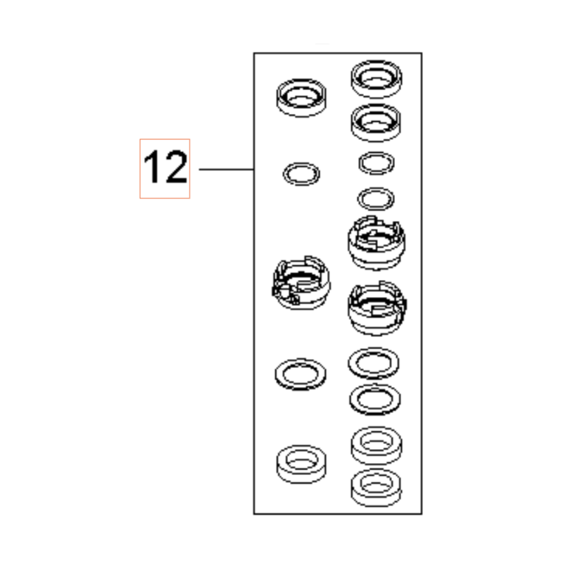 GASKET SET 592617690 ORIGINAL HUSQVARNA