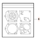 REIHE VON MEMBRAN UND DICHTUNGEN 503597403 ORIGINAL HUSQVARNA