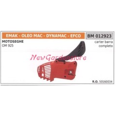 Carter copricatena EMAK OLEOMAC motore motosega OM 925 012923 50160034 ORIGINALE