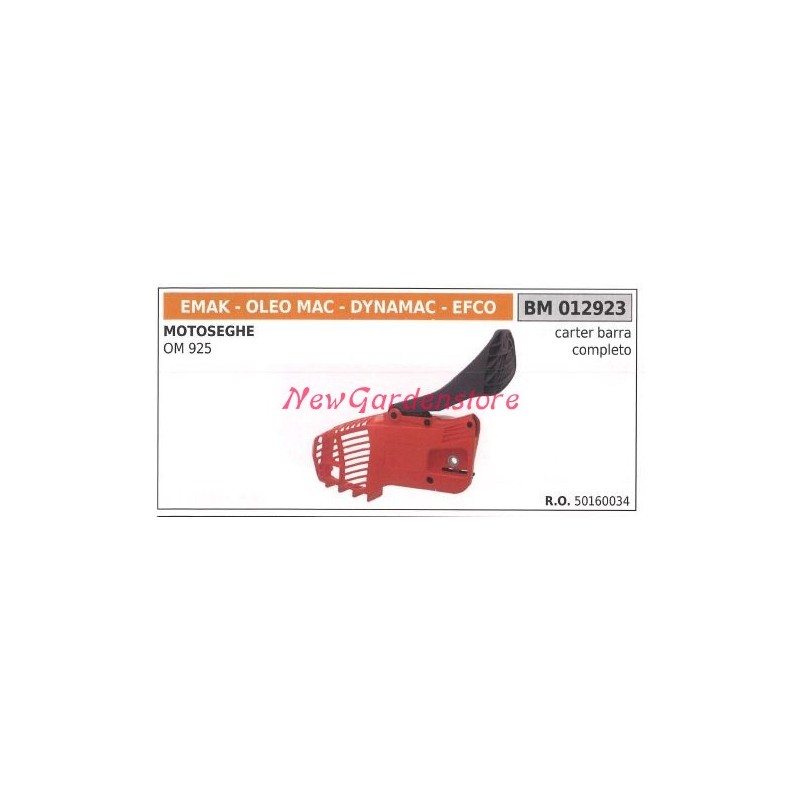 Kettenschutz Kurbelgehäuse EMAK OLEOMAC Kettensäge Motor OM 925 012923 50160034 ORIGINAL