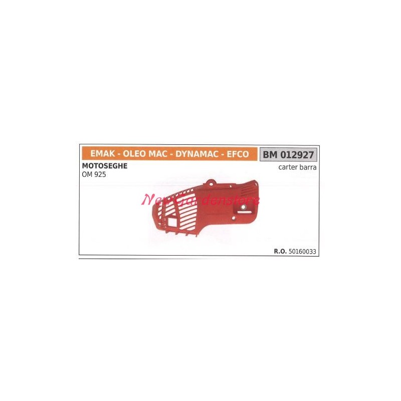 EMAK Kettenkastendeckel für OLEOMAC 925 Kettensägenmotor 50160033
