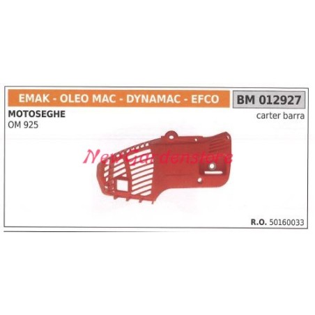 EMAK Kettenkastendeckel für OLEOMAC 925 Kettensägenmotor 50160033 | Newgardenstore.eu