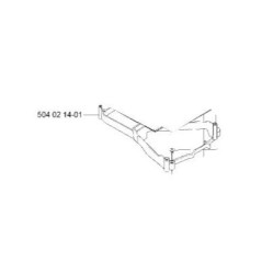 ÉPAISSEUR 504021401 ORIGINAL HUSQVARNA