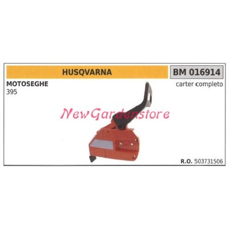 Couvercle de carter de chaîne HUSQVARNA moteur de tronçonneuse 395 016914 | Newgardenstore.eu