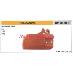 Couvercle de carter de chaîne HUSQVARNA moteur de tronçonneuse 61 268 272 012036