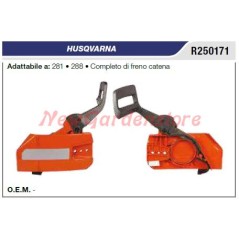 Tapa del cárter motosierra HUSQVARNA 281 288 con freno R250171