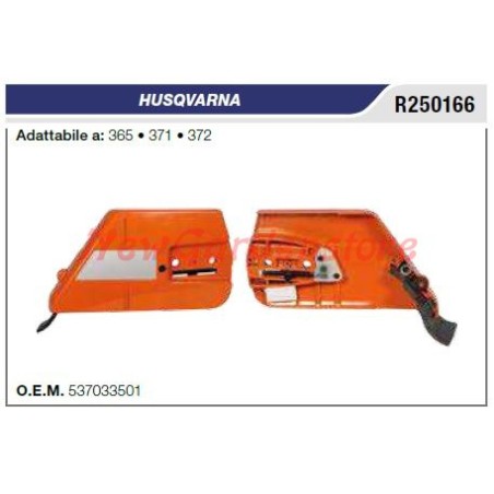 Carter copricatena HUSQVARNA motosega 365 371 372 R250166 | Newgardenstore.eu