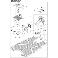 AM AWD-LADESTATION 595310103 ORIGINAL HUSQVARNA | Newgardenstore.eu