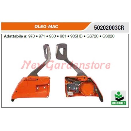 Cubrecadena OLEOMAC motosierra OLEOMAC 970 971 980 981 985HD 50202003CR | Newgardenstore.eu