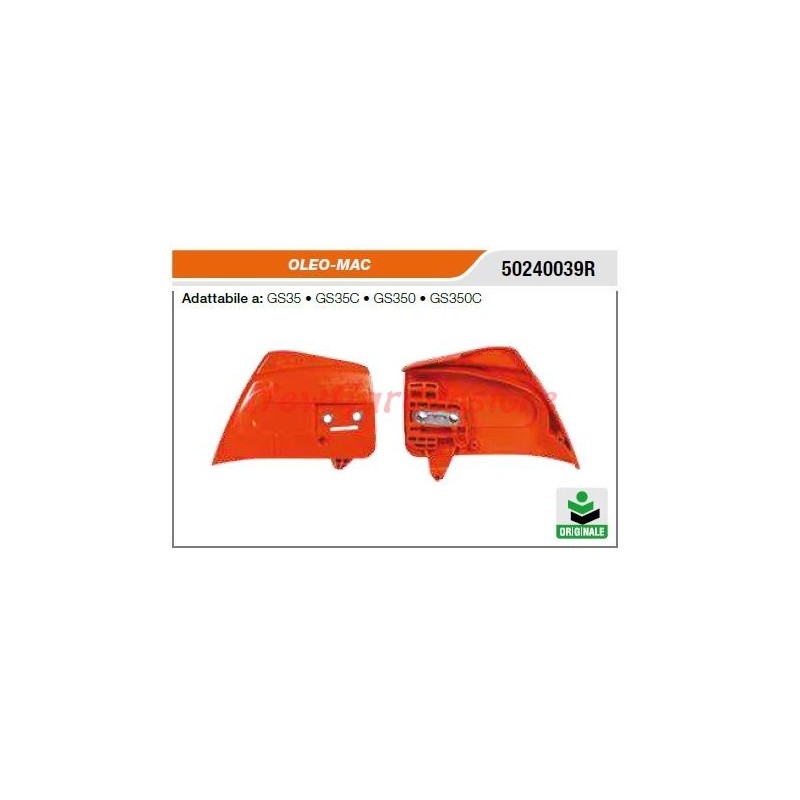 Carter cover for OLEOMAC chainsaw GS35 35C 350 350C 50240039R