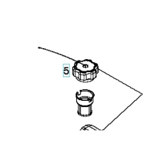 FUEL TANK CAP 532424942 ORIGINAL HUSQVARNA