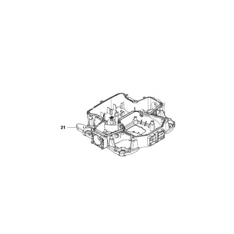 CADRE INFERIEUR AVANT 592743601 ORIGINAL HUSQVARNA