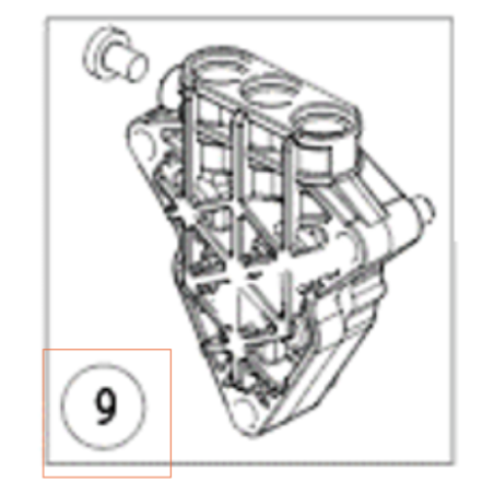 CYLINDER HEAD 531259601 ORIGINAL HUSQVARNA | Newgardenstore.eu