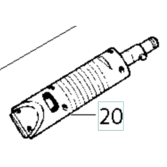 'TORNADO'-DÜSE 592617707 ORIGINAL HUSQVARNA