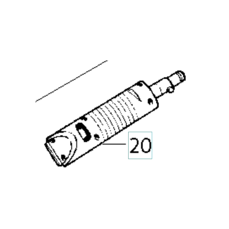 'TORNADO'-DÜSE 592617707 ORIGINAL HUSQVARNA