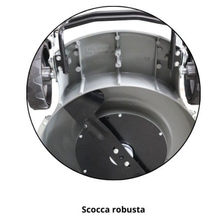 Rasaerba ACTIVE alluminio 6000BBC motore Honda GXV160 larghezza taglio 53cm cesto 65L